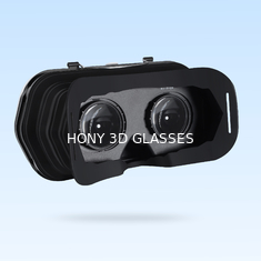 Κυκλικό πολωμένο τρισδιάστατο κράνος κιβωτίων κασκών εικονικής πραγματικότητας VR γυαλιών για Smartphone