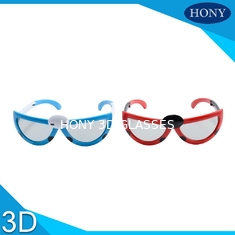 Παιδιά που διπλώνουν τα πρότυπα γραμμικά πολωμένα τρισδιάστατα γυαλιά με το φακό 0.7mm Thicknesss