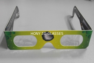 Ηλιακά γυαλιά ήλιων γυαλιών έκλειψης εγγράφου Eco/τρισδιάστατα ηλιακά γυαλιά εξέτασης έκλειψης Hony