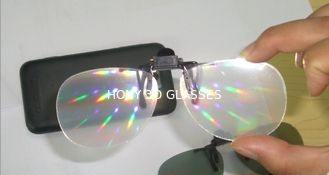 Πλαστικά γυαλιά επίδρασης πυροτεχνημάτων τρισδιάστατα, φιλικά τρισδιάστατα γυαλιά Eco