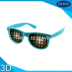 Τρισδιάστατα γυαλιά πυροτεχνημάτων PVC Customizd με τη μετάδοση 90% παραμέτρου οπτικής