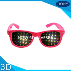 Τρισδιάστατα γυαλιά πυροτεχνημάτων Rainbown Wayfare για τη διαφήμιση