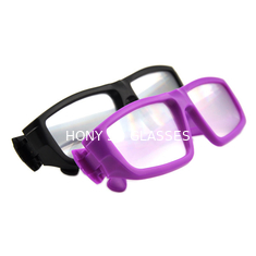 Τρισδιάστατα γυαλιά πόλωσης αντι UV380 γραμμικά για τον κινηματογράφο πτυσσόμενο/επαναχρησιμοποιήσιμο