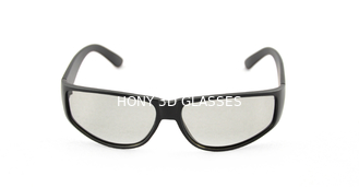 Πλαστικά γυαλιά PC πλαισίων κυκλικά πολωμένα τρισδιάστατα για τα παιχνίδια, δώρο