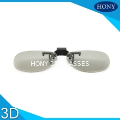 Συνδετήρας στην πλαστική κυκλική πολωμένη τρισδιάστατη απόδειξη γρατσουνιών γυαλιών για τους κινηματογράφους