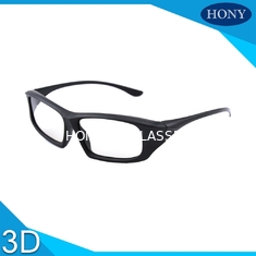 0.7mm τρισδιάστατα γυαλιά εγγράφου φακών γραμμικά πολωμένα