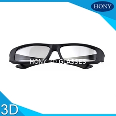 0.7mm τρισδιάστατα γυαλιά εγγράφου φακών γραμμικά πολωμένα