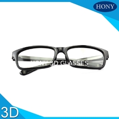 τρισδιάστατα γυαλιά για τους κινηματογράφους με το φακό 0.19mm0.38mm Thicknes πλαισίων ABS