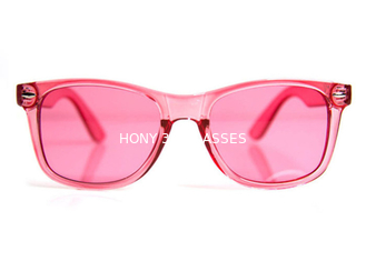 Τα γυαλιά θεραπείας χρώματος, γυαλιά διάθεσης γυαλιών Chakra χαλαρώνουν τα ελαφριά γυαλιά Chromatherapy γυαλιών θεραπείας γυαλιών