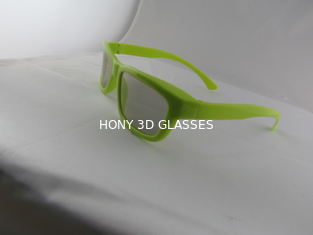 Αναλώσιμο κινηματογράφων τρισδιάστατο μαλακό πλαίσιο Eyewear γυαλιών παθητικό κυκλικό πολωμένο