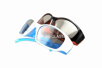 Πλαστικά γραμμικά πολωμένα τρισδιάστατα γυαλιά πλαισίων για τους αντι φακούς γρατσουνιών κινηματογράφων
