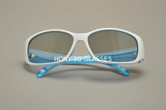 Πλαστικά γραμμικά πολωμένα τρισδιάστατα γυαλιά πλαισίων για τους αντι φακούς γρατσουνιών κινηματογράφων
