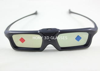 Υπέρυθρα ενεργά γυαλιά TV παραθυρόφυλλων τρισδιάστατα καθολικά με το μίνι συνδετήρα USB
