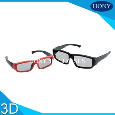 Πλαστικά κυκλικά τρισδιάστατα γυαλιά Polariztion για την παθητική χρησιμοποιημένη κινηματογράφος χρήση παιδιών