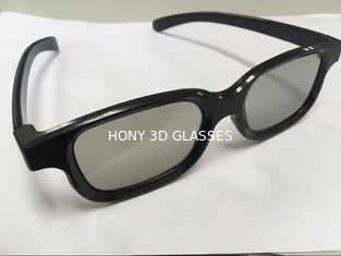 Επαναχρησιμοποιήσιμα πλαστικά κυκλικά πολωμένα τρισδιάστατα γυαλιά για τη κινηματογραφική αίθουσα με τον αντι φακό γρατσουνιών