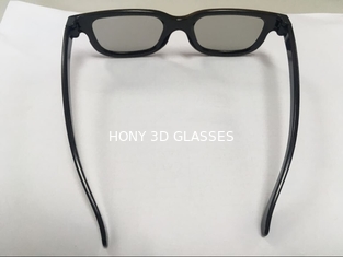 Επαναχρησιμοποιήσιμα πλαστικά κυκλικά πολωμένα τρισδιάστατα γυαλιά για τη κινηματογραφική αίθουσα με τον αντι φακό γρατσουνιών