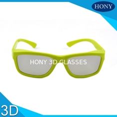 Μαλακά γραμμικά πολωμένα τρισδιάστατα γυαλιά πλαισίων ελαφριά για το θέατρο Kino