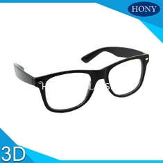 Υλικά γραμμικά πολωμένα γυαλιά πλαισίων PC πλαστικά για τον τρισδιάστατο κινηματογράφο 4D Imax