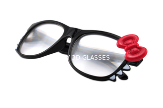 Αστεία γραμμικά πολωμένα τρισδιάστατα γυαλιά 0.7mm παθητική φωνή πάχους φακών για IMAX Sytem
