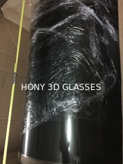 υλικό μαύρο χρώμα 710 * 406mm πόλωσης ταινιών φύλλων γυαλιών Imax τρισδιάστατο
