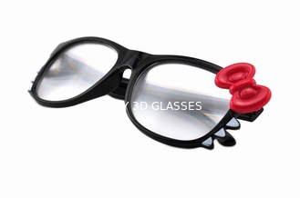 Τρισδιάστατα γυαλιά πυροτεχνημάτων γατακιών εορτασμού γειά σου/γυαλιά Lense διάθλασης