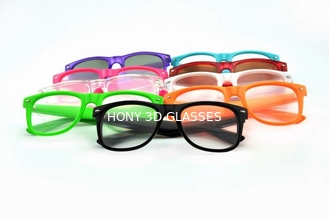 Προσαρμοσμένα τρισδιάστατα πλαστικά γυαλιά μίας χρήσης Eco πυροτεχνημάτων φιλικό