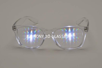 Προσαρμοσμένα τρισδιάστατα πλαστικά γυαλιά μίας χρήσης Eco πυροτεχνημάτων φιλικό