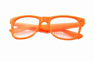 τρισδιάστατα γυαλιά πυροτεχνημάτων, πορτοκαλιά γυαλιά ένδυσης ματιών πλαισίων προώθησης