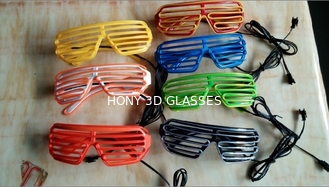 Πλαστικά καμμένος γυαλιά καλωδίων EL για το Κόμμα