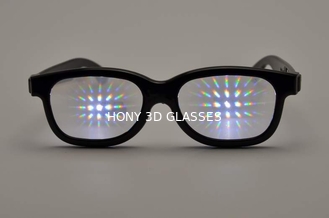 Προωθητικά μαύρα γυαλιά διάθλασης πλαισίων πλαστικά για τα πυροτεχνήματα προσοχής