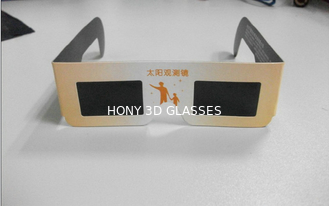 Φιλικό προς το περιβάλλον ηλιακό CE ROHS υψηλής αποδοτικότητας Eyewear γυαλιών έκλειψης