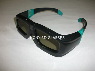 Μαύρα τρισδιάστατα πολωμένα παθητική φωνή γυαλιά συνήθειας, τρισδιάστατα γυαλιά θεάτρων Xpand
