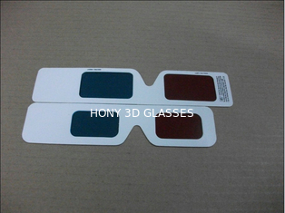 Πολωμένος κόκκινος κυανός γυαλιών ανάγλυφων τρισδιάστατος με το φίλτρο χρώματος της Pet, τρισδιάστατα γυαλιά Chromadetph