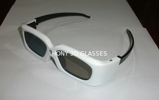 Ενεργά τρισδιάστατα γυαλιά συνδέσεων DLP για τον προβολέα, σαφή τρισδιάστατα γυαλιά Untra επανακαταλογηστέα