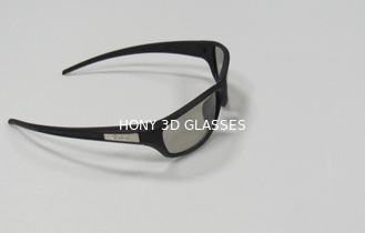 Πράσινα τρισδιάστατα γυαλιά κινηματογράφων χρώματος για τις παθητικές τρισδιάστατες TV, ενήλικα μεγέθους παθητικά κυκλικά πολωμένα τρισδιάστατα γυαλιά