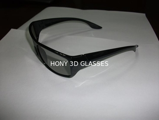 Παθητικά πλαστικά κυκλικά πολωμένα τρισδιάστατα 4D 5D 6D γυαλιά PC για την τρισδιάστατη TV LG