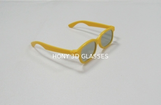 Πλαστικά παθητικά τρισδιάστατα παιδιά κυκλικό πολωμένο Eyewear γυαλιών Unversive Kino