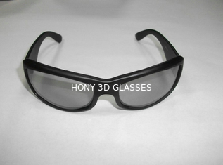 Τα γραμμικά πολωμένα τρισδιάστατα γυαλιά Imax με πυκνώνουν τους φακούς στο πλαστικό πλαίσιο