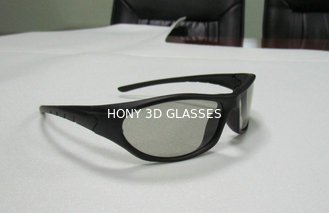 Πλαστικά γραμμικά πολωμένα τρισδιάστατα γυαλιά PC σχεδιαστών για το εγχώριο θέατρο