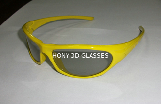 Πλαστικά γραμμικά πολωμένα τρισδιάστατα γυαλιά PC σχεδιαστών για το εγχώριο θέατρο