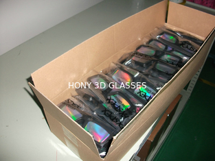 τρισδιάστατα γυαλιά φακών λέιζερ PVC 0.06mm/PET/τρισδιάστατα γυαλιά πυροτεχνημάτων