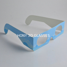 Κόκκινα μπλε γυαλιά εγγράφου Chromadepth τρισδιάστατα/τρισδιάστατα γυαλιά θεάτρων για τον ενήλικο και τα παιδιά