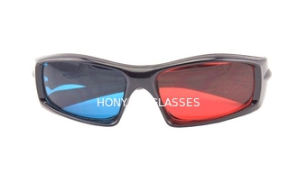 Επαναχρησιμοποιήσιμα πλαστικά κόκκινα κυανά τρισδιάστατα γυαλιά/κόκκινα μπλε τρισδιάστατα γυαλιά ανάγλυφων