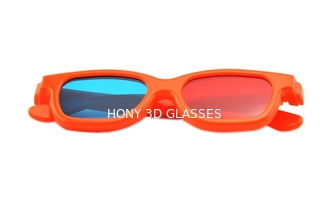 Πλαστικά κόκκινα κυανά τρισδιάστατα γυαλιά παιδιών, πολωμένα τρισδιάστατα κόκκινα κυανά γυαλιά