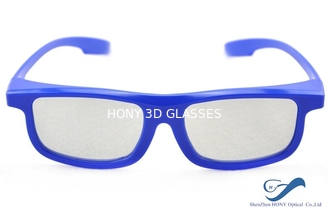 Reald τρισδιάστατα Masterimage γυαλιά παραθυρόφυλλων κινηματογράφων ενεργά, μπλε πλαστικά τρισδιάστατα γυαλιά