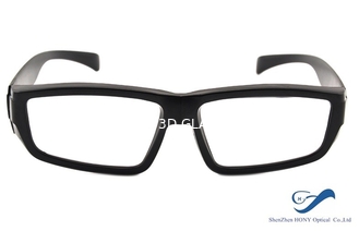Γραμμικά παθητικά γυαλιά Imax που πολώνονται με το μαύρο πλαστικό πλαίσιο ABS