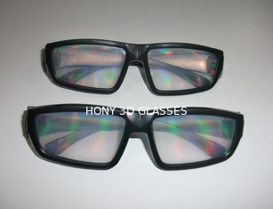 Τρισδιάστατα γυαλιά πυροτεχνημάτων ουράνιων τόξων, πλαστικά γυαλιά Diffration πλαισίων