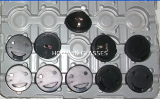 Πλαστικά επανακαταλογηστέα τρισδιάστατα γυαλιά Xpand ελαφριά για την τρισδιάστατη TV, διάρκεια ζωής μπαταριών 200 ωρών