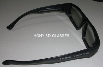 Πλαστικά κυκλικά πολωμένα τρισδιάστατα γυαλιά αντι-γρατσουνιών για το cOem κινηματογράφων/το ODM