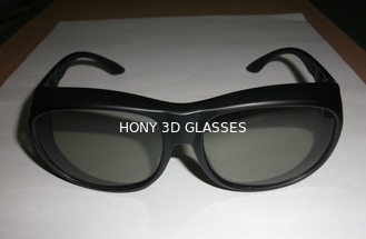 Μεγάλα κυκλικά/γραμμικά πολωμένα τρισδιάστατα γυαλιά μεγέθους για 4D 5D 6D το θέατρο
